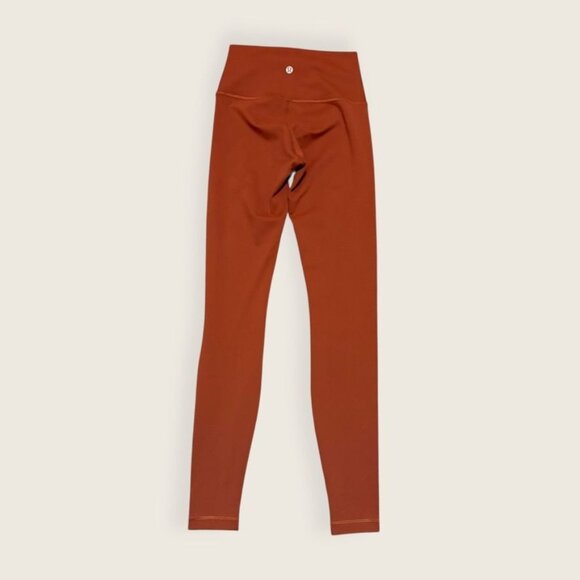 Lululemon Wunder Train HR Tight 4 Dark Terracotta 28" EUC Everlux - Picture 2 of 6